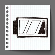 battery doodle drawing N3