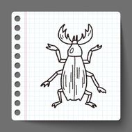 beetle doodle N8
