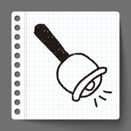 bell doodle drawing N3