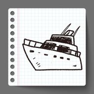 Boat doodle N31