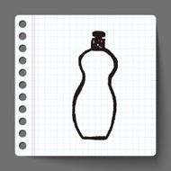 bottle doodle N7