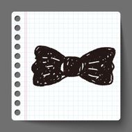 bow tie doodle N2