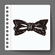 bow tie doodle N3