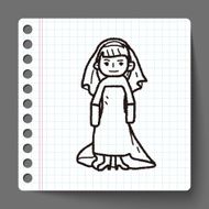 bride doodle N2