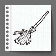 broom doodle N12