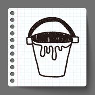 bucket doodle drawing N3