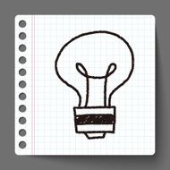 bulb doodle drawing N4