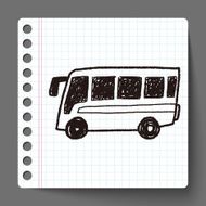 bus doodle N17