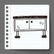 cabinet doodle N14
