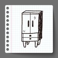 cabinet doodle N16