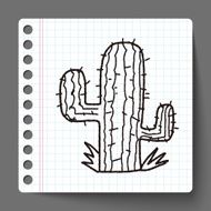 Cactu doodle N2