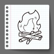 campfire doodle N2
