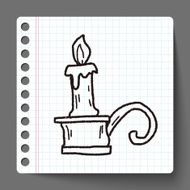 candlestick doodle N2