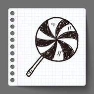 candy doodle drawing N15
