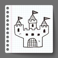castle doodle N9