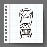 chair doodle N12