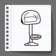 chair doodle N14