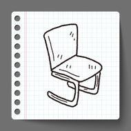 chair doodle N15