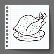 Chicken doodle N16