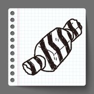 Christmas gift doodle N6