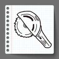 Circular Saw doodle N6