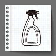 cleaner bottle doodle N9