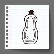 cleaner bottle doodle N10