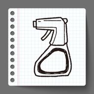 cleaner bottle doodle N12