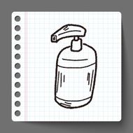 cleaner bottle doodle N13