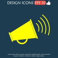 Megaphone Icon N3