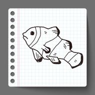 Clownfish doodle N2
