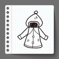 coat doodle N17