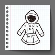 coat doodle N19