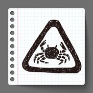 Crab doodle N7