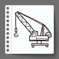Crane doodle N9