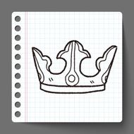 crown doodle N8