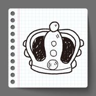 crown doodle N11