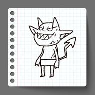 devil doodle N6
