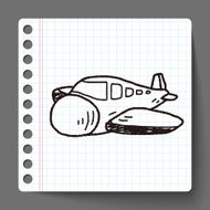 doodle airplane N9