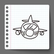 doodle airplane N10