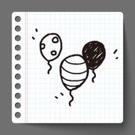 doodle balloon N11