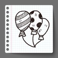 doodle balloon N13