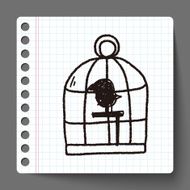 doodle birdcage N4