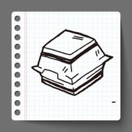 Doodle Burger Box N3
