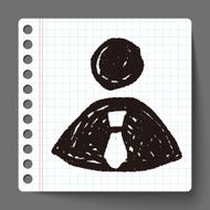 doodle businessman N4