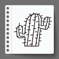 doodle cactus N3