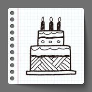 doodle cake N66