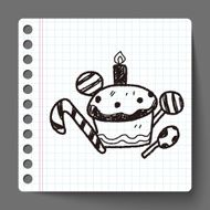 doodle cake N71