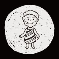 African people doodle N5