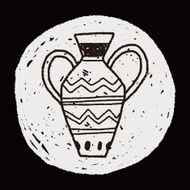 African Vase doodle N5